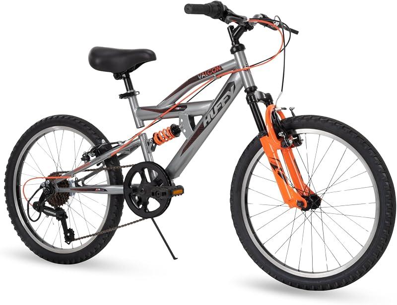 Huffy Boys and Girls 20" Bikes, Ideal for Ages 5+, Rugged and Durable Design, Easy to Assemble, Multiple Designs and Color Options Available, Beginner Level Rider