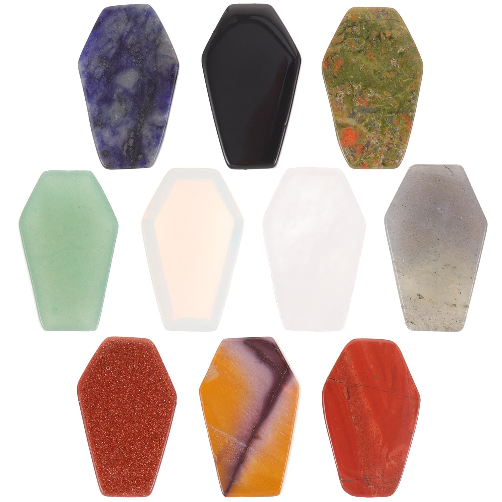 Piedras de cristal naturales Alipis en pack de 10 para regalar