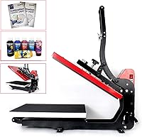 Vista 6 de Heat Press Machine, 16X20 Combo Heat Transfer Machine Multifunctional Digital Transfer Sublimation Heat Press Machine for Hats T Shirts Vinyl Mugs