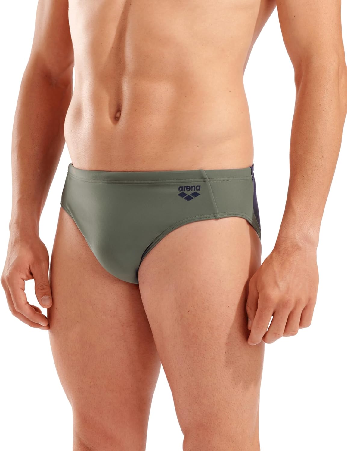 Arena Men's Feel Wavecurl Swim Brief Comfortable Short for Summer Gym Pool Beach Sports Swimwear