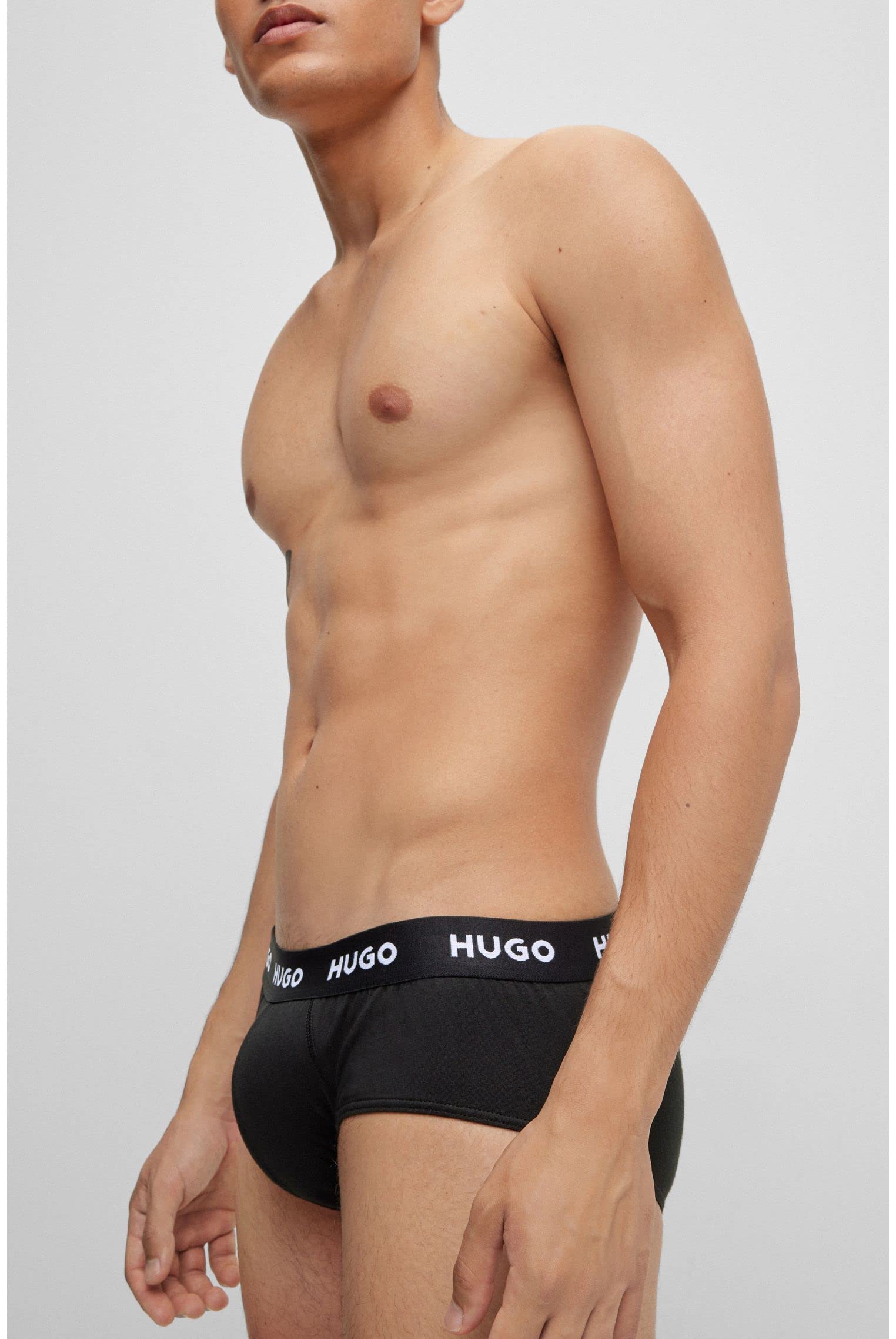 HUGO Hipbrief Tripletpack Ropa Hombre (Pack de 3)