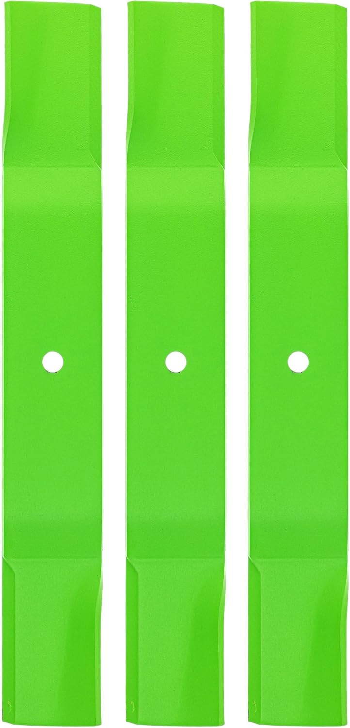 8TEN LawnRAZOR Blade for Grasshopper Front Mid Mount 3452 3552 6152 9252 9552 52-Inch Deck 320236 Medium Lift 3 Pack
