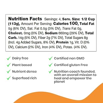 LIVWELL Tuscan Butternut Squash Pasta Sauce - Plant Based Tuscan Sweet Butternut Squash & Sage Dairy Free Pasta Sauce with Virgin Olive Oil, Vegan & Gluten Free, 16 Ounce