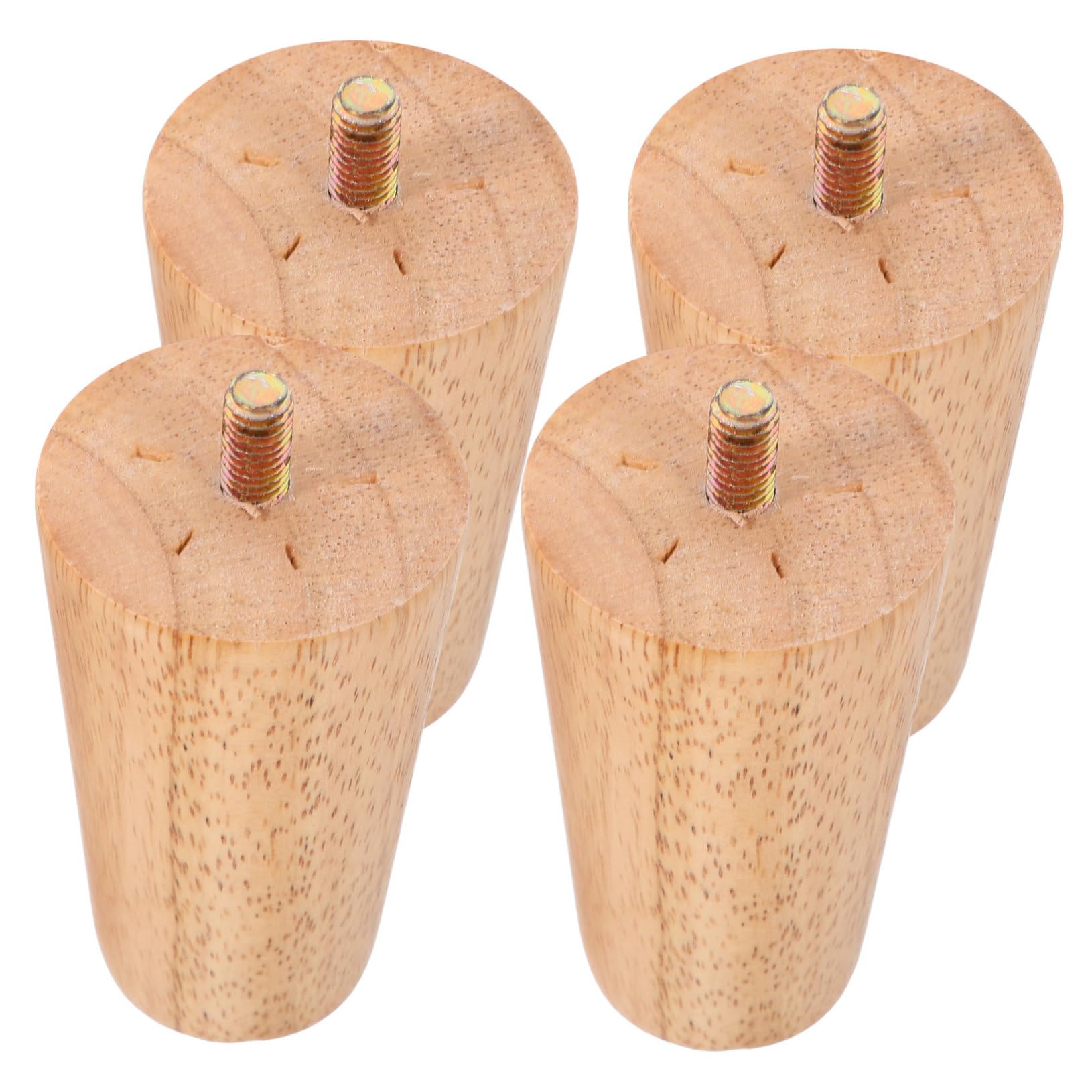 Meubles bois modernes Uonlytech : 4 pieds à visser pour canapé et table basse