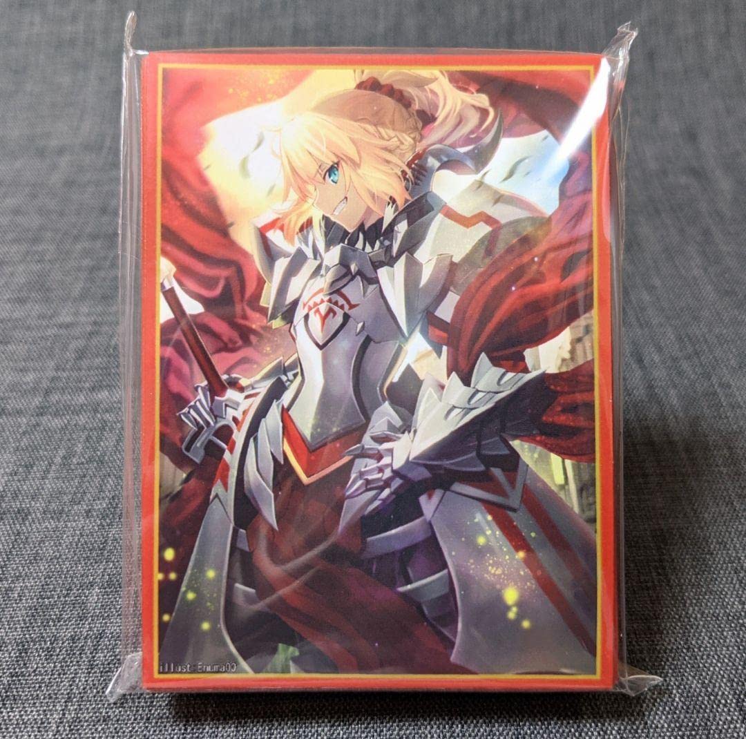 Amazon.co.jp: スリーブ Fate FGO モードレッド 赤のセイバー 220715