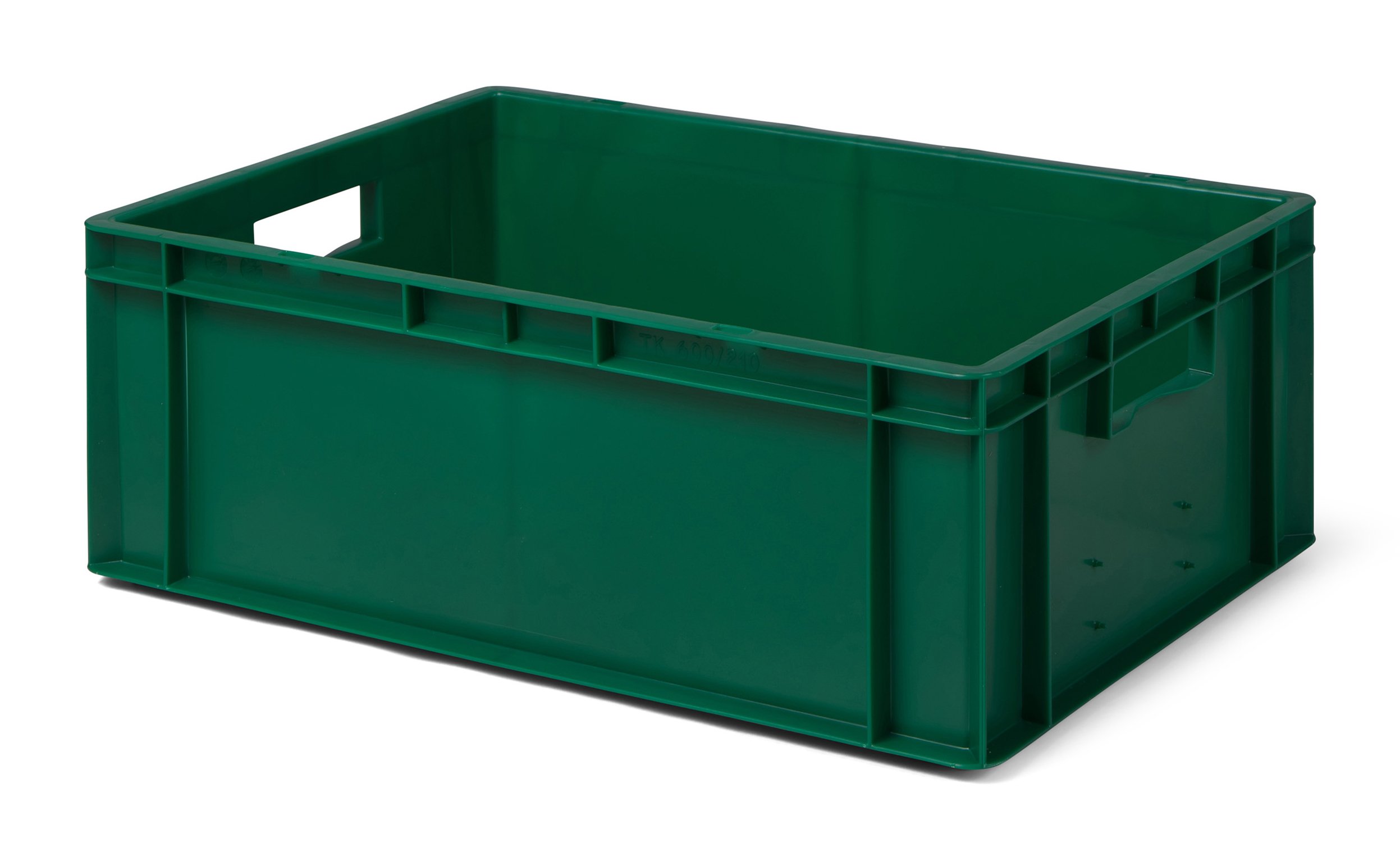 Eurobox Verde 40 Litri - Contenitore Per Alimenti 600x400x210 Mm, Impilabile E Resistente