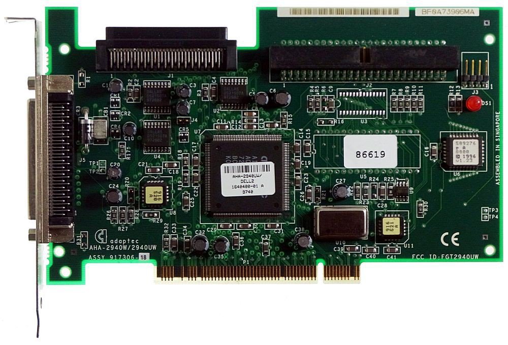 Adaptec AHA-2940UW PCI PNP Dell Tarjeta Controladora SCSI 9484 3