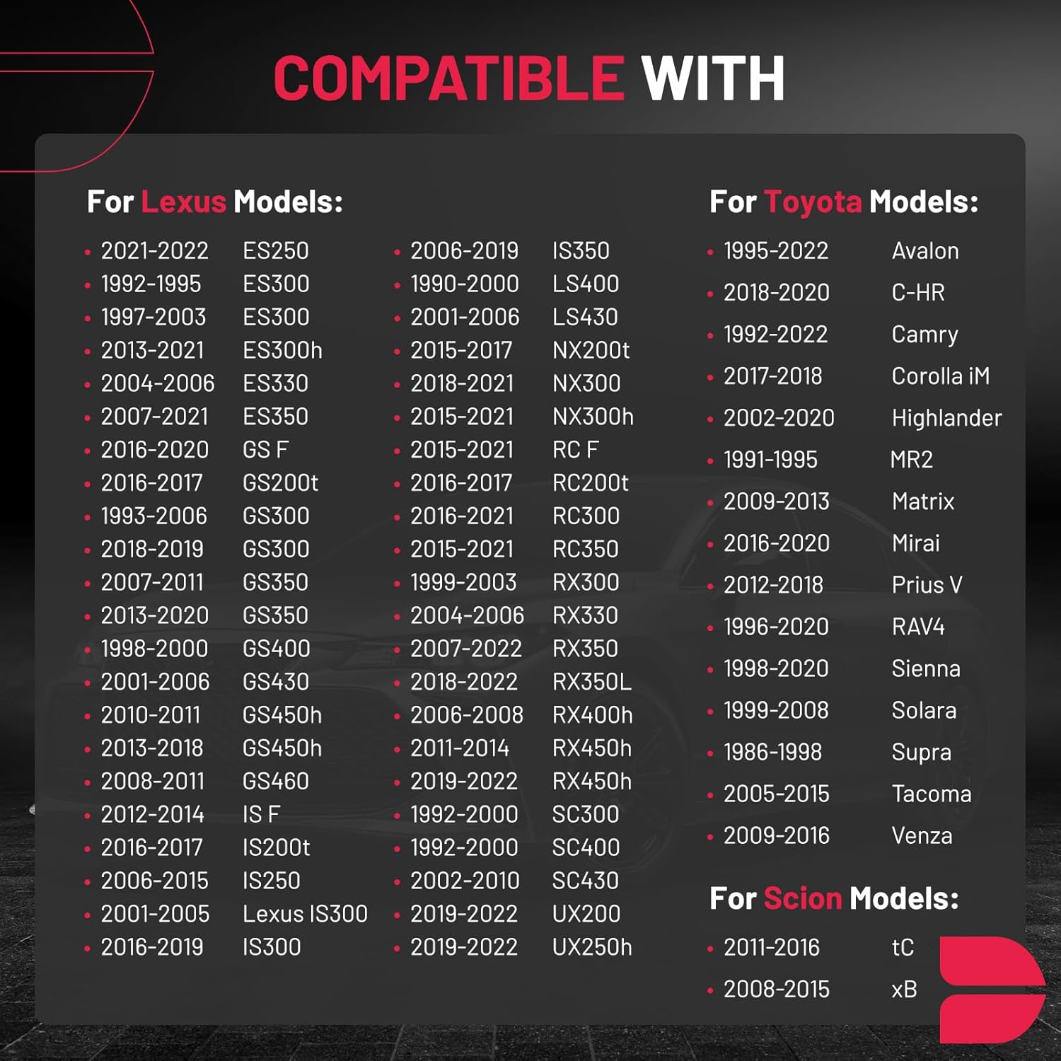 BDFHYK 20 mm 5x4.5 Hub Centric Wheel Spacers, 5x114.3 mm Wheel Hub Adapter M12x1.5 Studs & 60.1mm Hub Bore Compatible with Toyota X-Runner Tacoma 2WD RAV4 Camry Avalon,ES300 ES330,TC XB,Set of 4