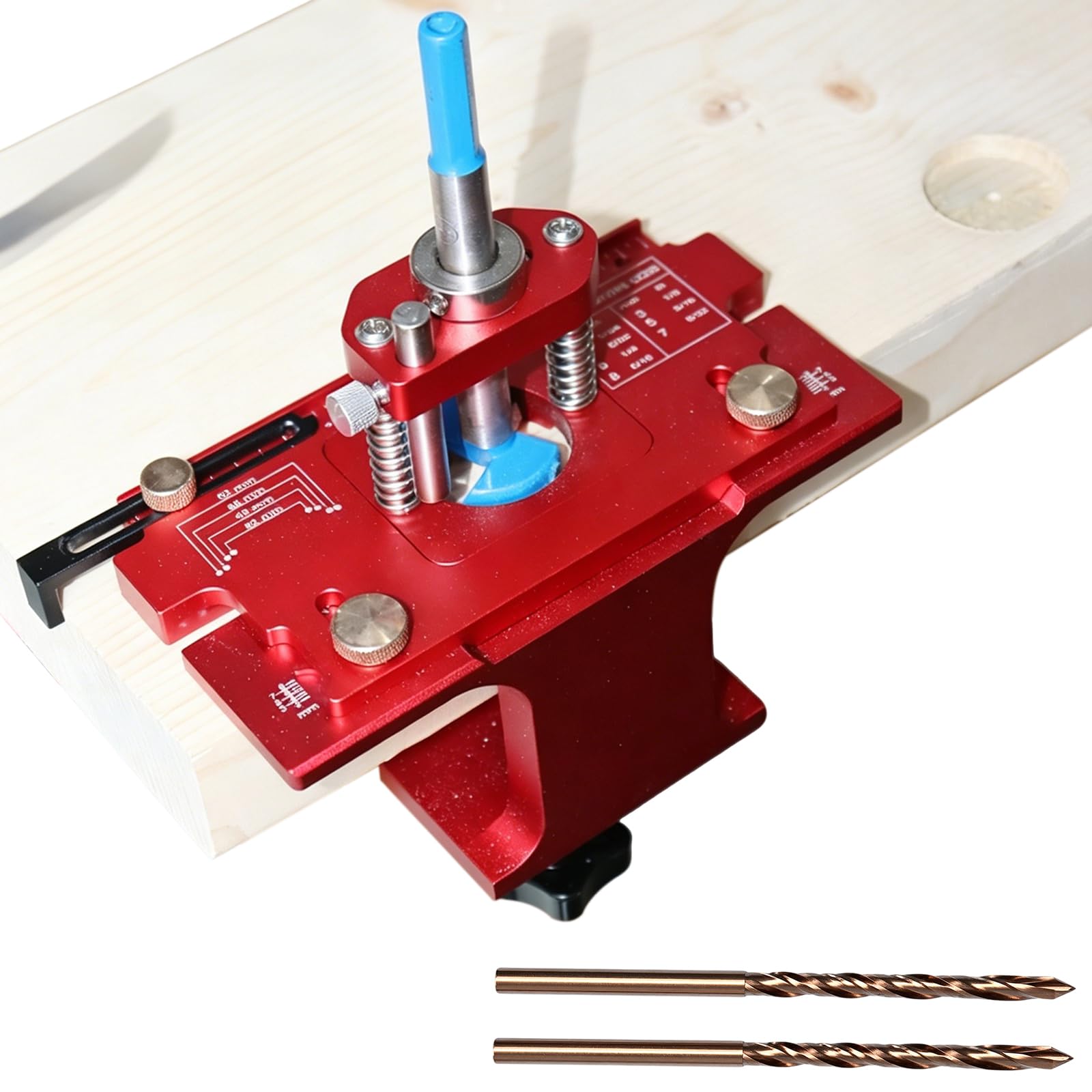 Zawias garnkowy 35 mm szablon do wiercenia aluminium, precyzyjny zawias Jig
