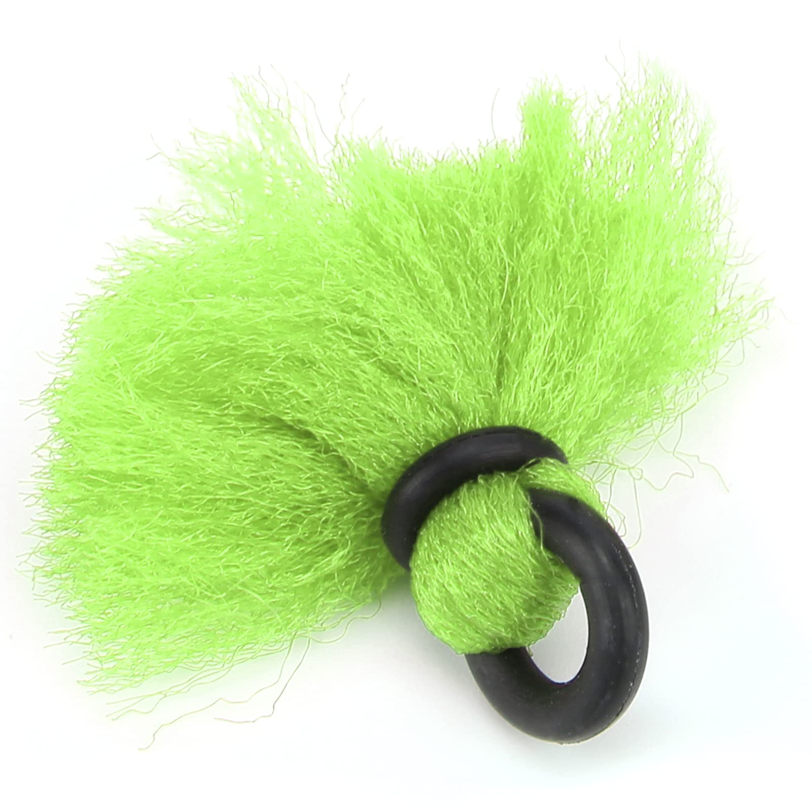 4pcs Fly Fishing Float Yarn Strike Indicators Drift Hook Positioning Floats Bobbers (Green)