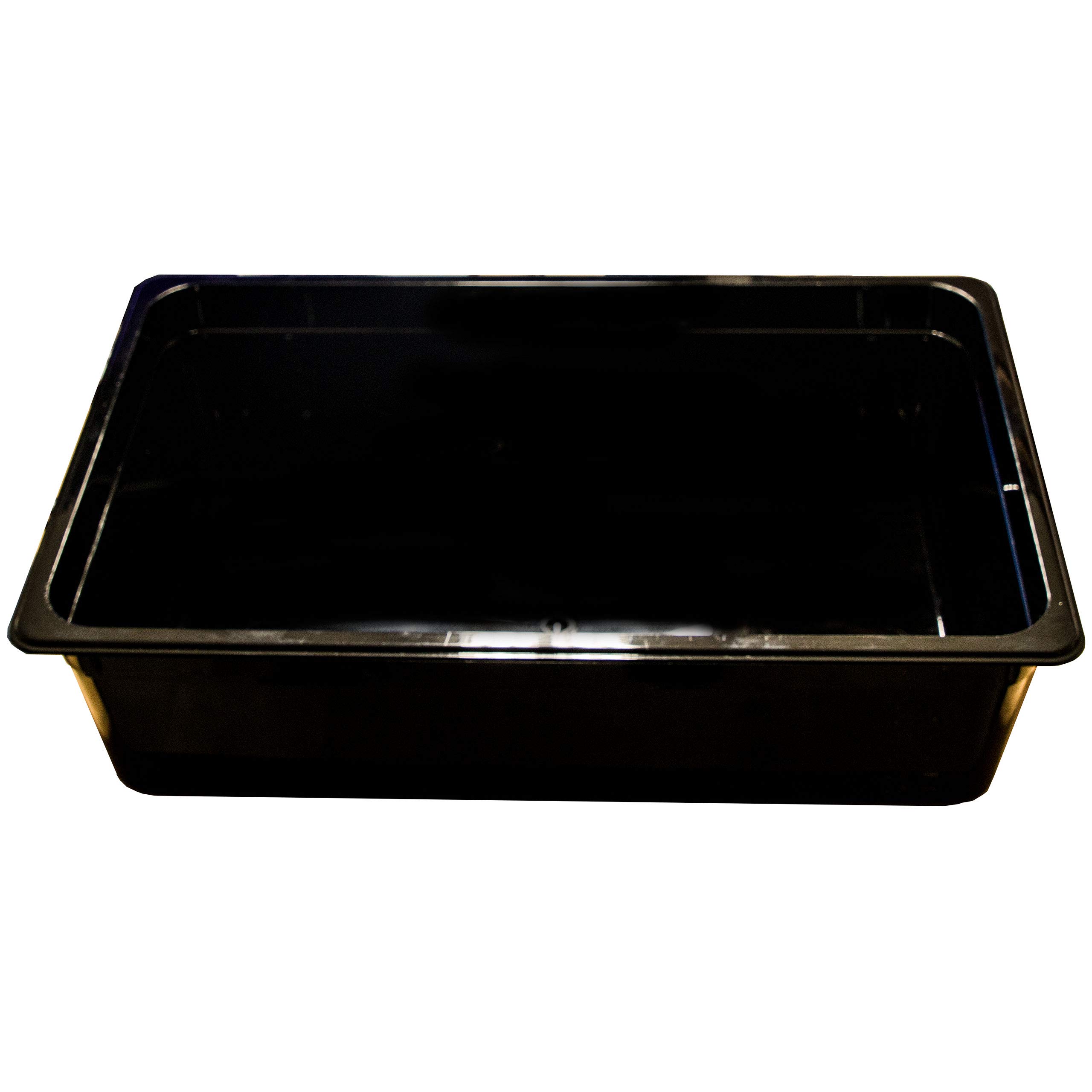 Set di 6 contenitori GN 1/1 Gastronorm GN 21 litri di profondità 150 mm plastica nera
