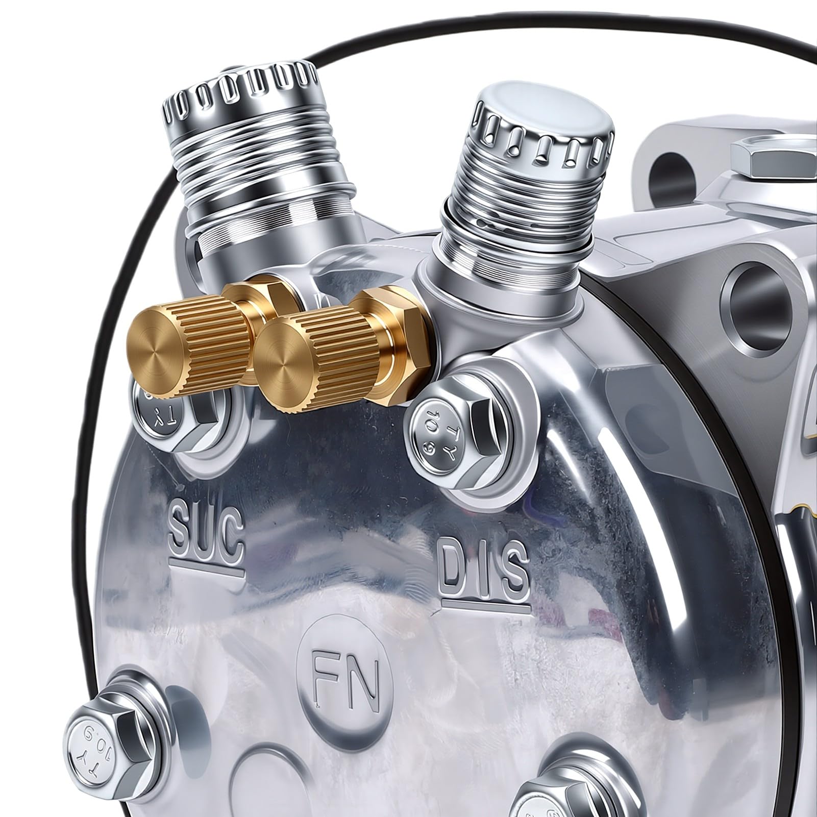 Uniwersalny Kompresor Klimatyzacji 2PK Sprzęgło SD508 5H14R134A