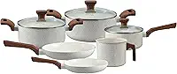Mimo Style, Conjunto de 6 Panelas Pratic Cook Marmol Compatível com Fogão por Indução