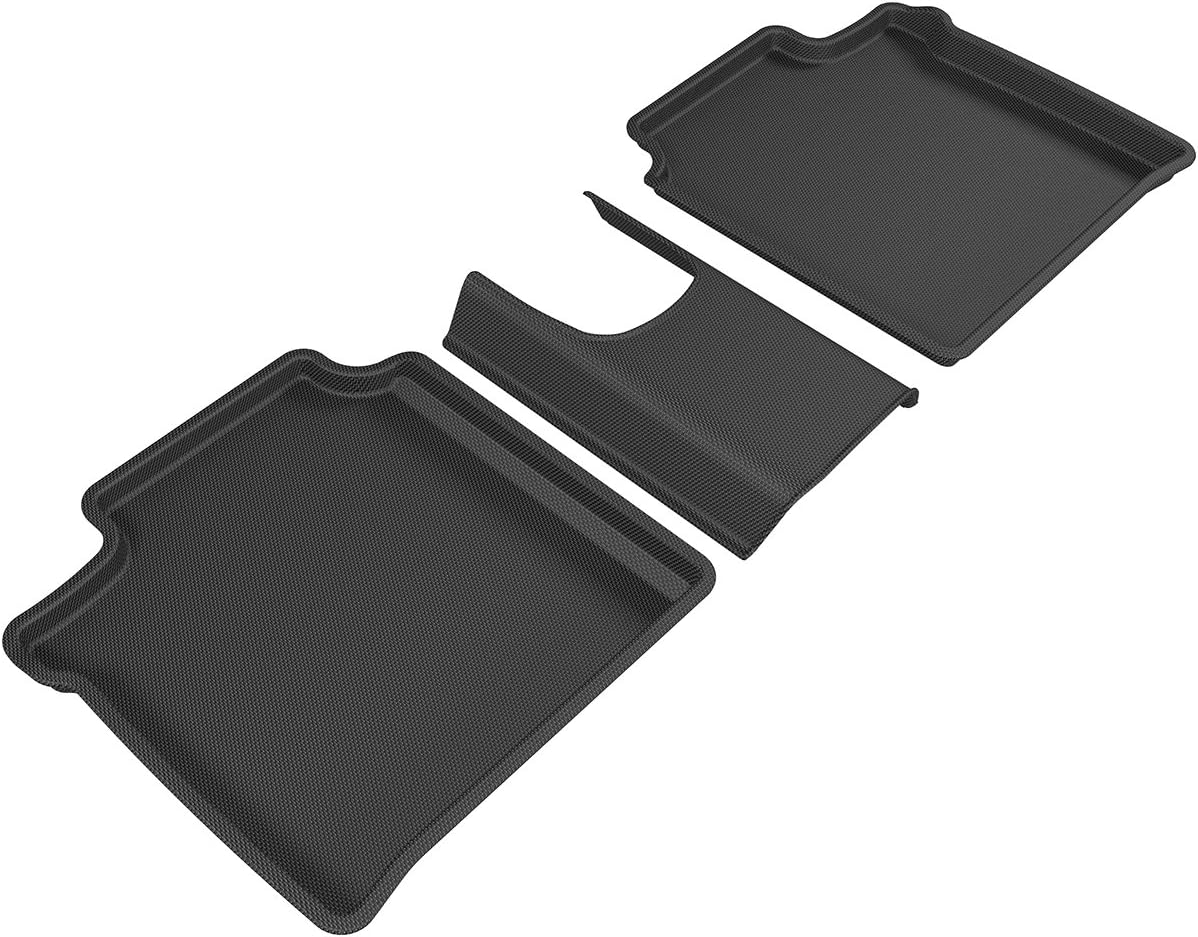 3D MAXpider Custom Fit Kagu Floor Mat (Black) Compatible with Nissan Versa Note 2014-2019 - R2