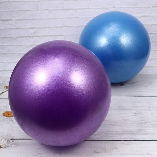 Miniatura 6 de BESPORTBLE Pelota de ejercicio de yoga, pelota de ejercicio inflable antideslizante, pelota antiestallido para gimnasio en casa, equilibrio,