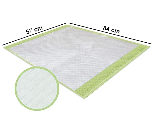 Foto 3 de 4 de Croci Super Nappy Eco - Alfombrillas higiénicas para perros, ecosostenibles, 84x57 cm, 14 unidades…