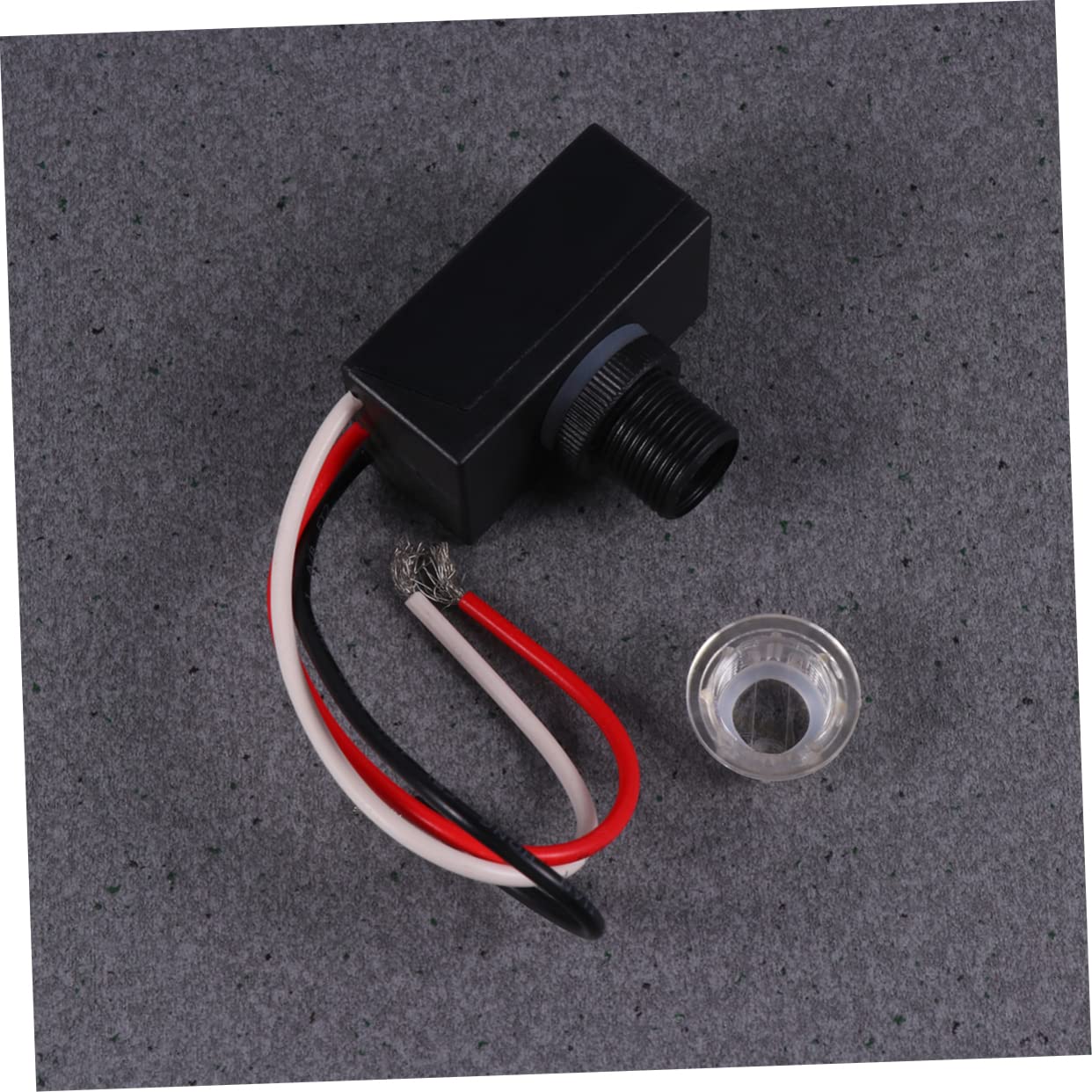 6 Pezzi Sensore di Luce con Controllo della Luce a palo cablato Fotocellula per Luce Esterna 120 V Sensore Fotocellula Dawn Automatic