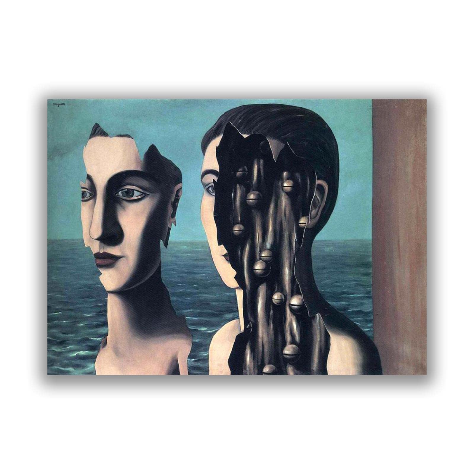 Amazon.co.jp: ルネ・マグリット作「ダブル・シークレット」 有名な