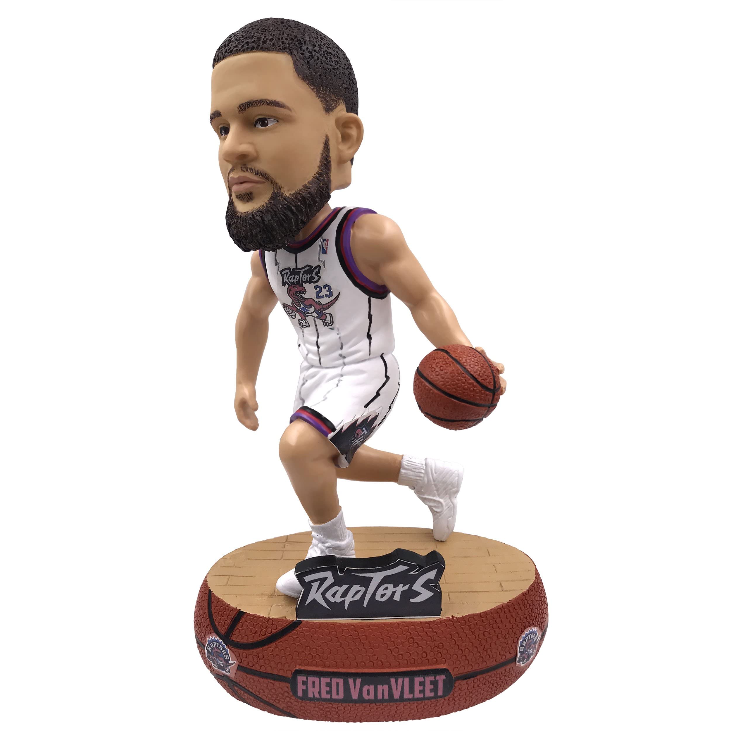 FOCO Fred VanVleet Toronto Raptors Baller Special Edition Retro Jersey Bobblehead NBA