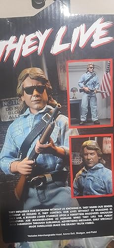 Amazon | ネカ ゼイリブ ジョン・ナダ フィギュア NECA THEY LIVE NADA