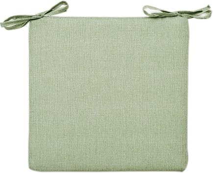 Outdoor Chair Cushions 16/18 Inch Seat Cushions for Patio Furniture Patio Chair Cushions with Ties Square Chair Pads#3,16x16inch/40x40cm