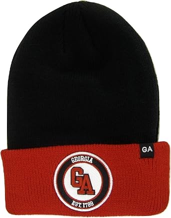 Georgia GA Patch Cuff Knit Winter 