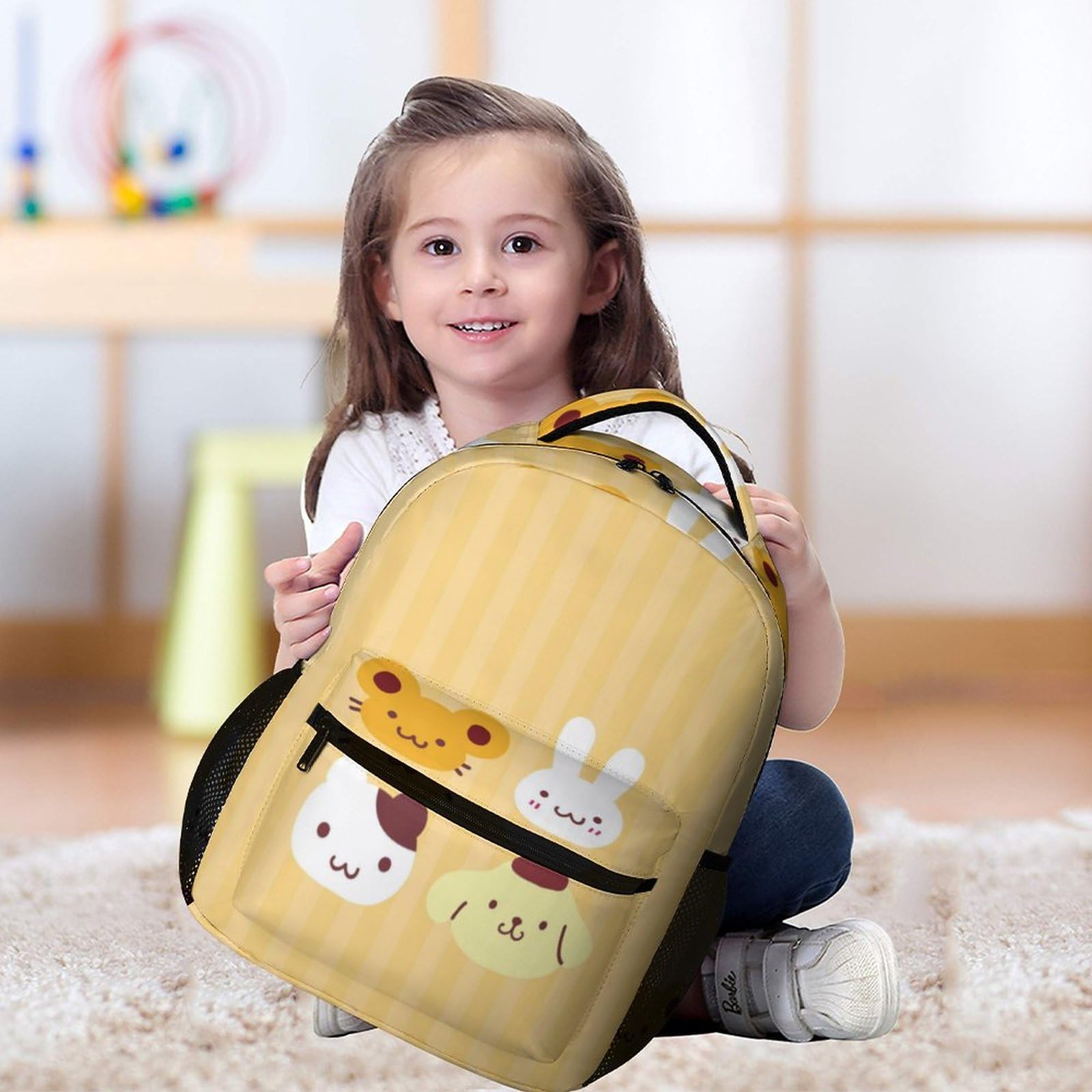 リュック　カバン　ポムポムプリン Amazon.co.jp: ポムポムプリン 双肩バッグ リュックサック アニメ