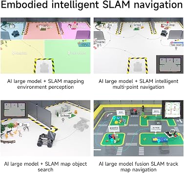 Yahboom Jetson Orin NX Super 8GB for ROS2 Robotics, Support Multimodal AI Models ROS2 Python Programming Education, ROS Development, Mechanical Engineer