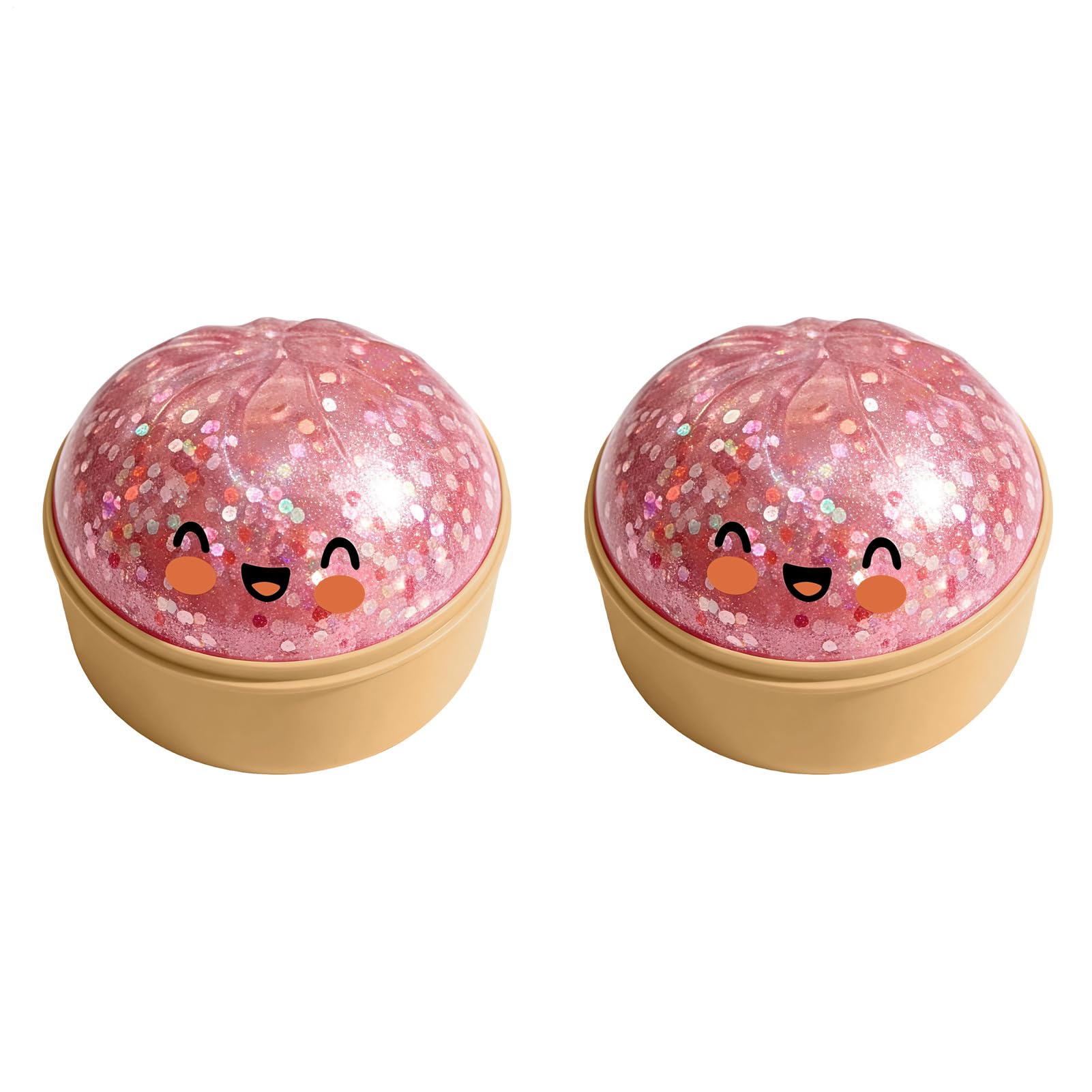 Genérico 2PCS Glitter Dumpling Squishy, mystery1 Dumpling Squishy Box original1, Fidget Toy, Soft Squeeze Dough — view 12