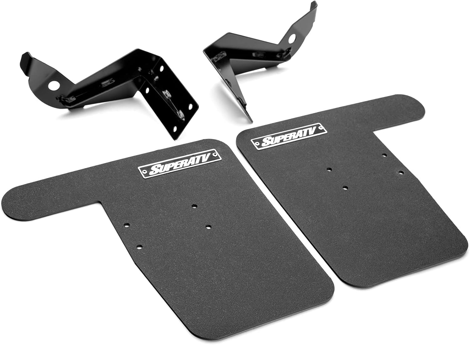 SuperATV 72" OEM Trailing Arm Guards Compatible with Can Am Maverick X3 Turbo/MAX Turbo (See Fitment) | Made of 1/8 Inch LDPE | Flexible and Lightweight | 7 Inch by 10 7/8 Inch Mud Flaps | USA Made