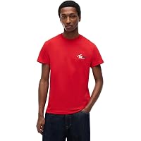 Tommy Jeans Uomo T-Shirt Maniche Corte Slim Sign Chest con Logo