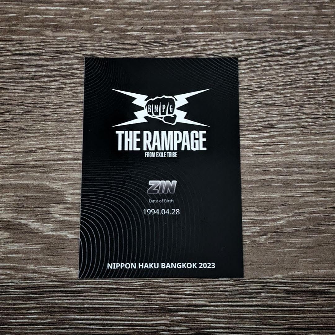 Amazon.co.jp: 陣 タイ 限定 トレカ バンコク 日本博 RAMPAGE ランペ