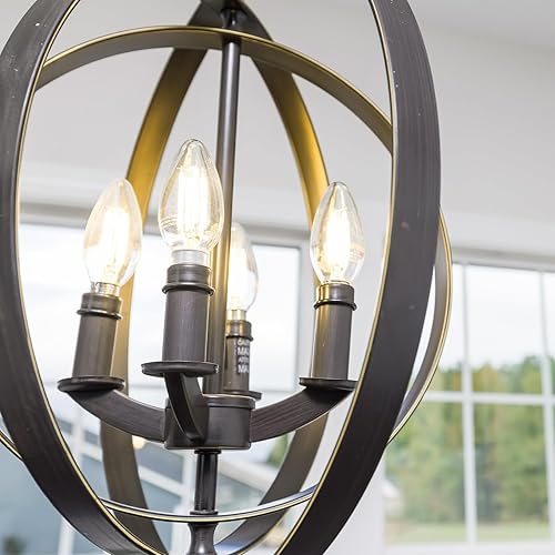 Miniatura 8 de DiCUNO Bombilla LED de candelabro E12 equivalente a 40 W, 550 lúmenes, blanco natural 4000 K, bombilla de filamento LED transparente B11 de 4 W, no