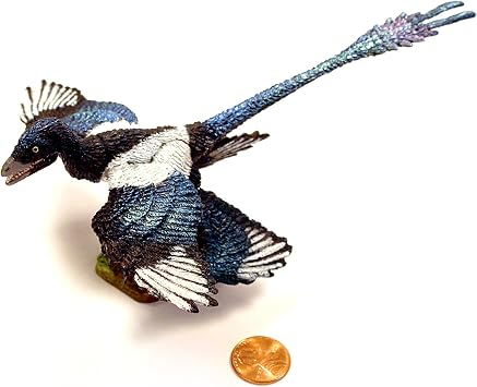 Mesozoic Beasts: Eastern Dinosaurs 2 Pack - 6 Micro Raptor G. and Mononics o - 2 1/6 Scale Articulating Raptor Action Figures Collectors