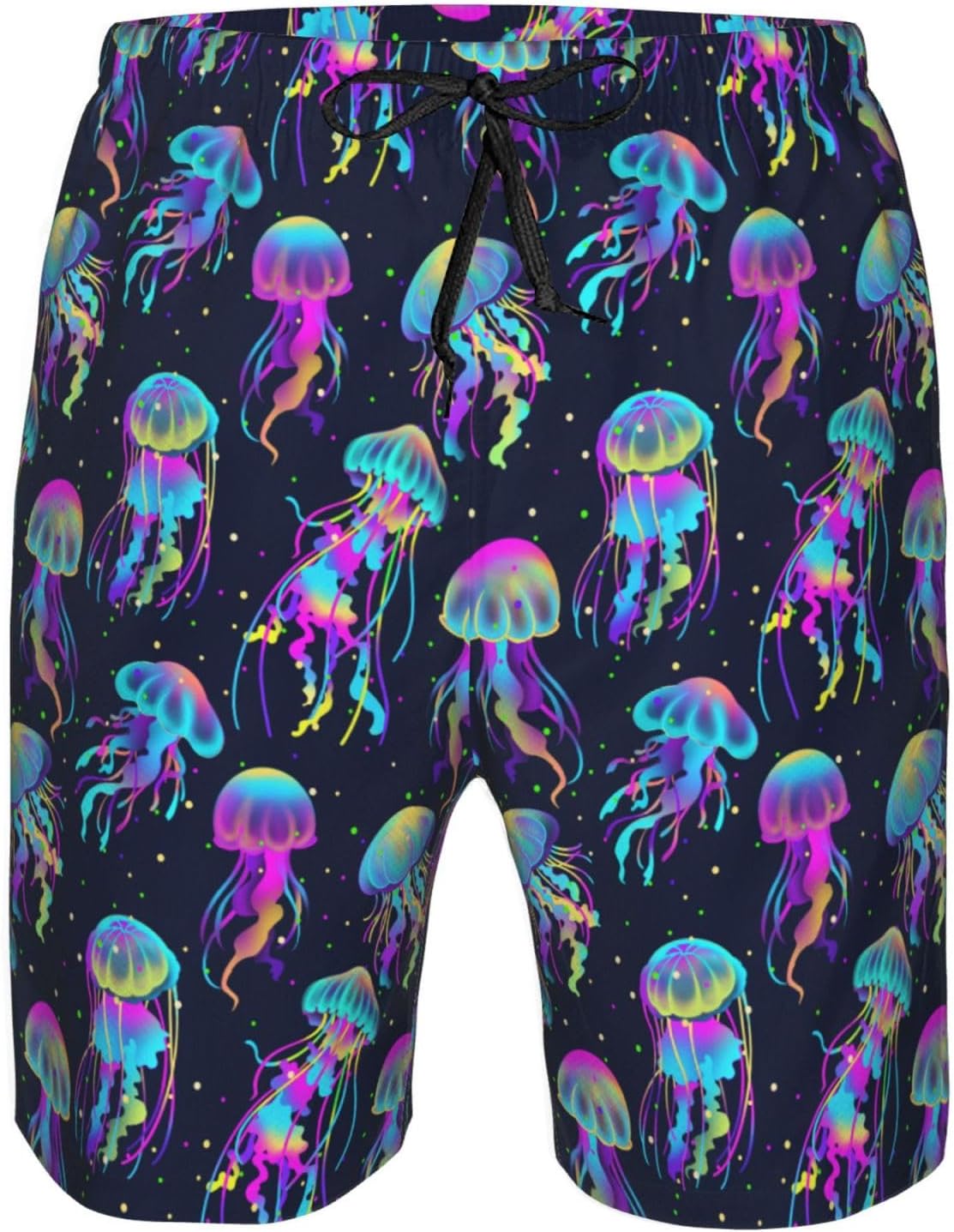 Mens Vintage 80s 90s Swim Trunks Breathable Board Shorts Hawaiian Beach Shorts Party Funny Shorts