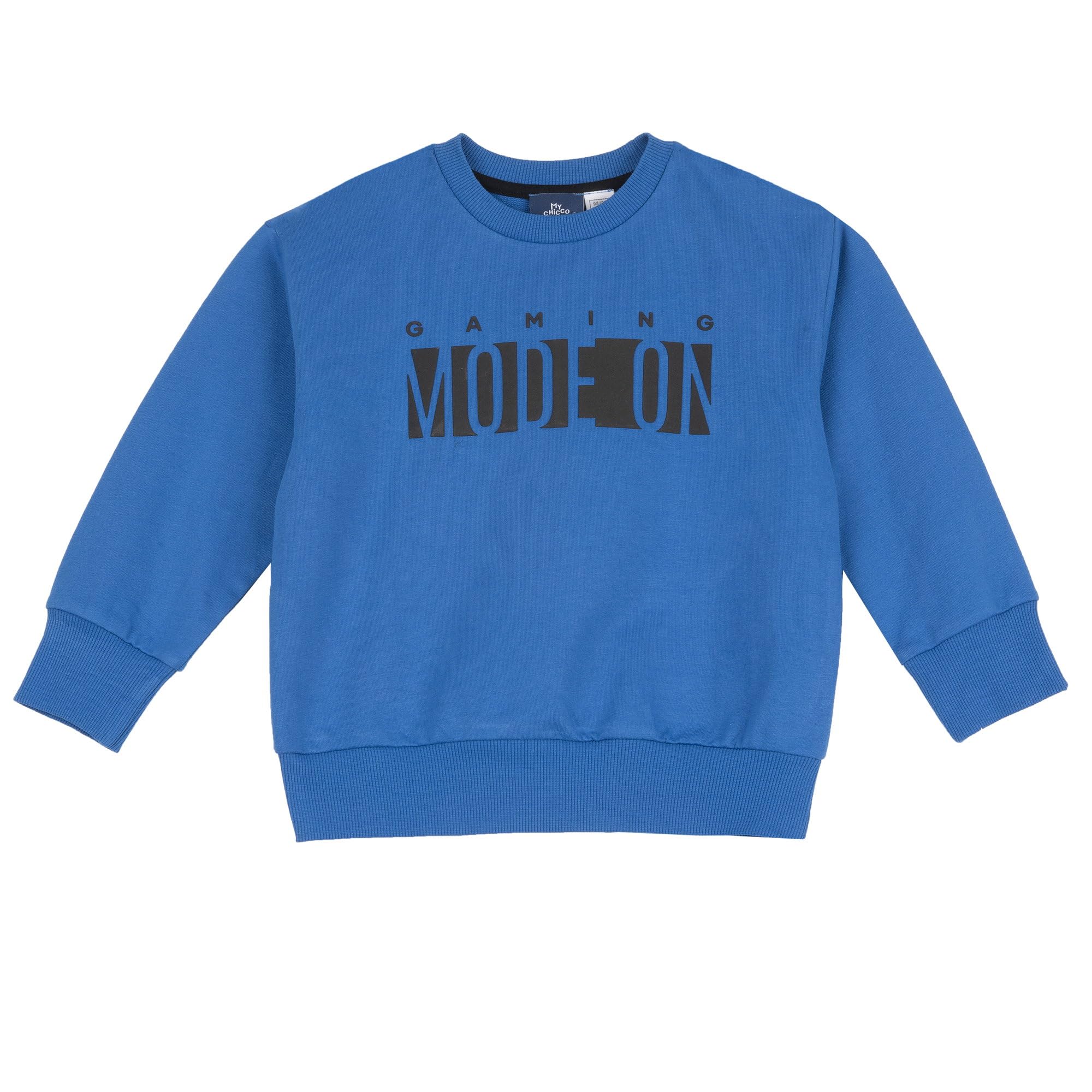 Chicco, Tuta Bambino con Felpa e Pantaloni Lunghi, Comoda e alla Moda, in Morbido Tessuto Felpato, Abbigliamento Bambino, Designed in Italy