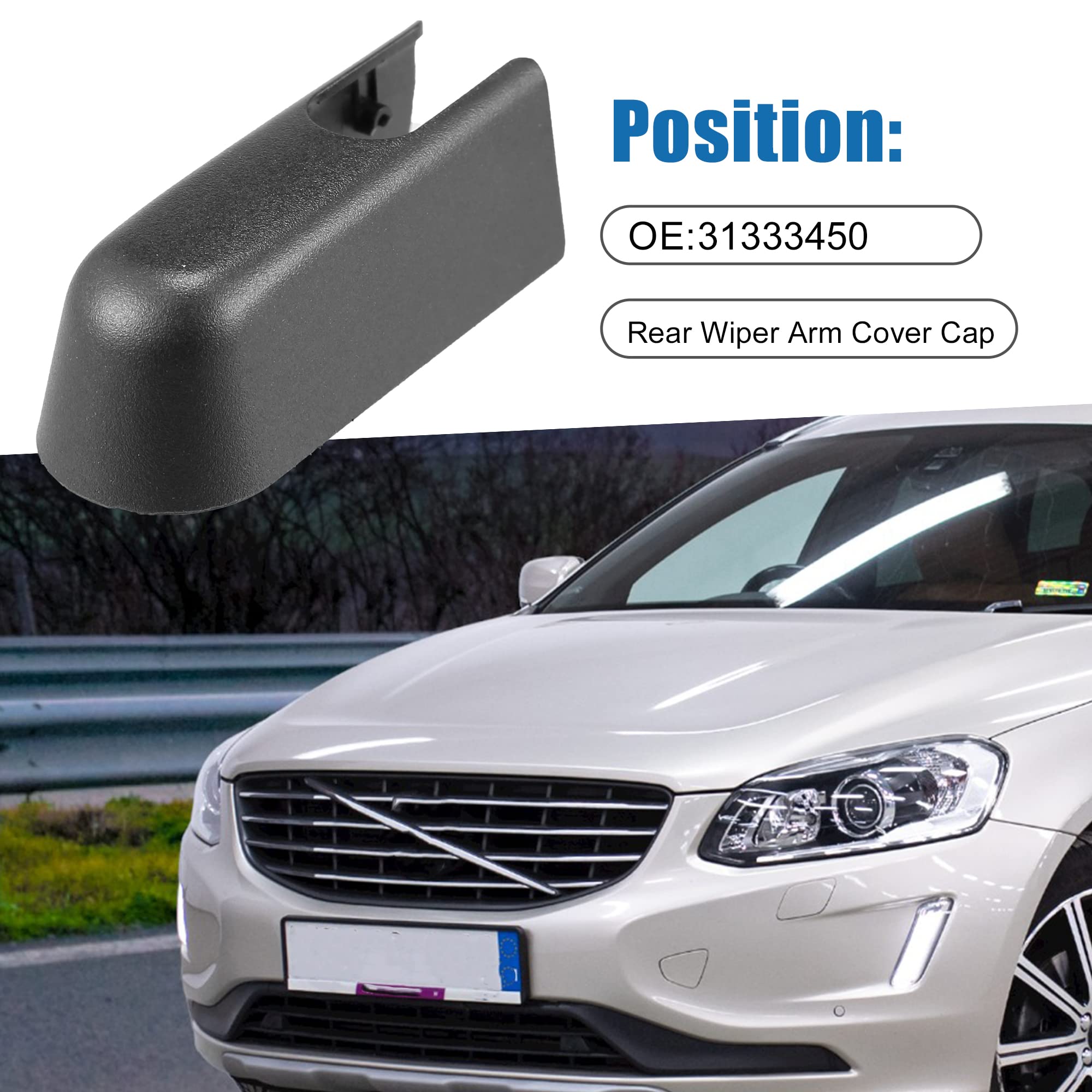 A ABSOPRO Osłona tylnej szyby wycieraczki 31333450, osłona ramienia do XC60 2011-2017
