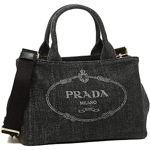 Amazon | [プラダ] トートバッグ ショルダーバッグ カナパ デニム
