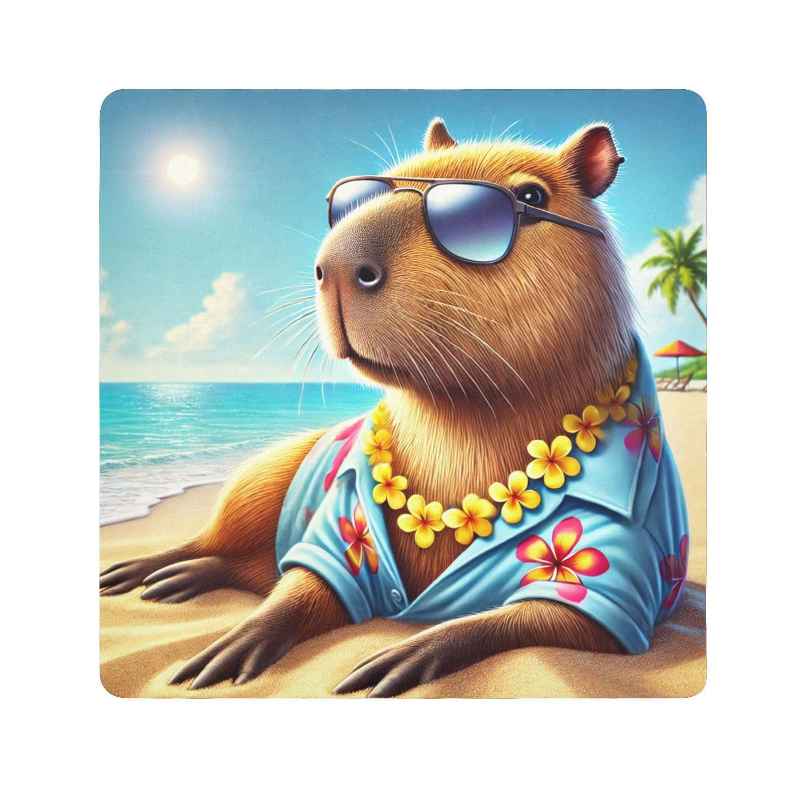 Capybara Beach Summer Protective Wrap 13.8