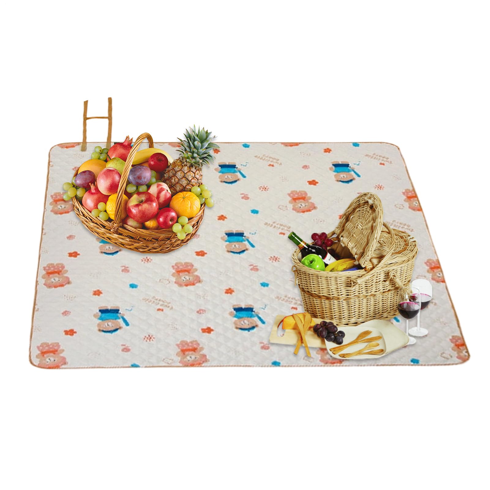 Couverture De Pique-Nique Tapis Pliant 200 Cm Sur 152 Cm