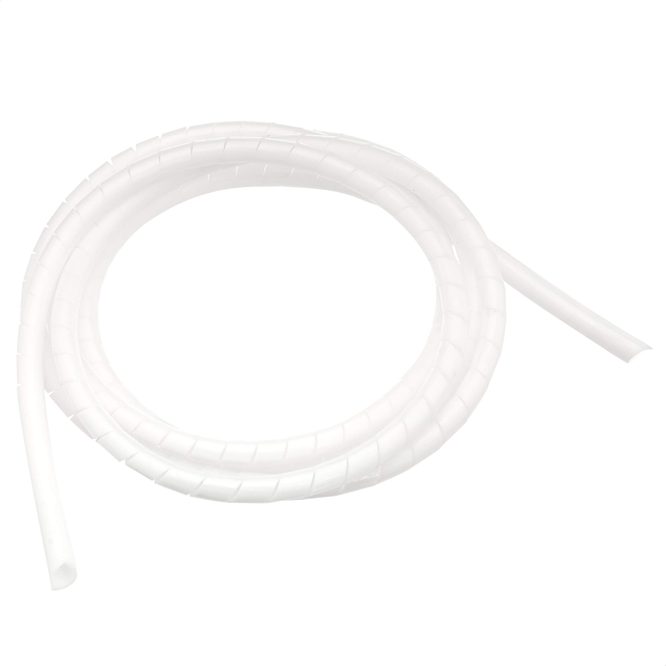 Cable Tidy Sleeve, Ideal for Cable Management and Protecting Cords From Pets, 2.5 m - White
