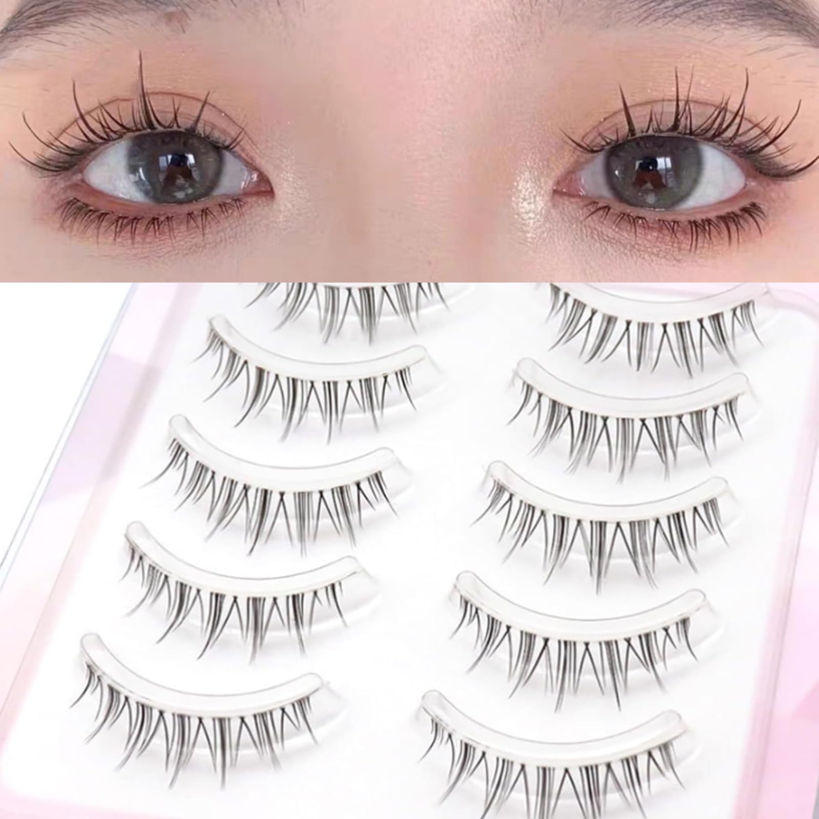 Amazon | HAPVITAL つけまつげ 下まつげ用 自然つけまつげ 手作り高級