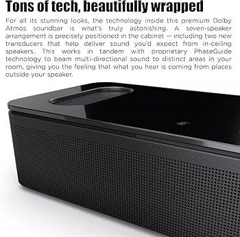Amazon.com: Bose Smart Soundbar 900 Dolby Atmos with Alexa Built