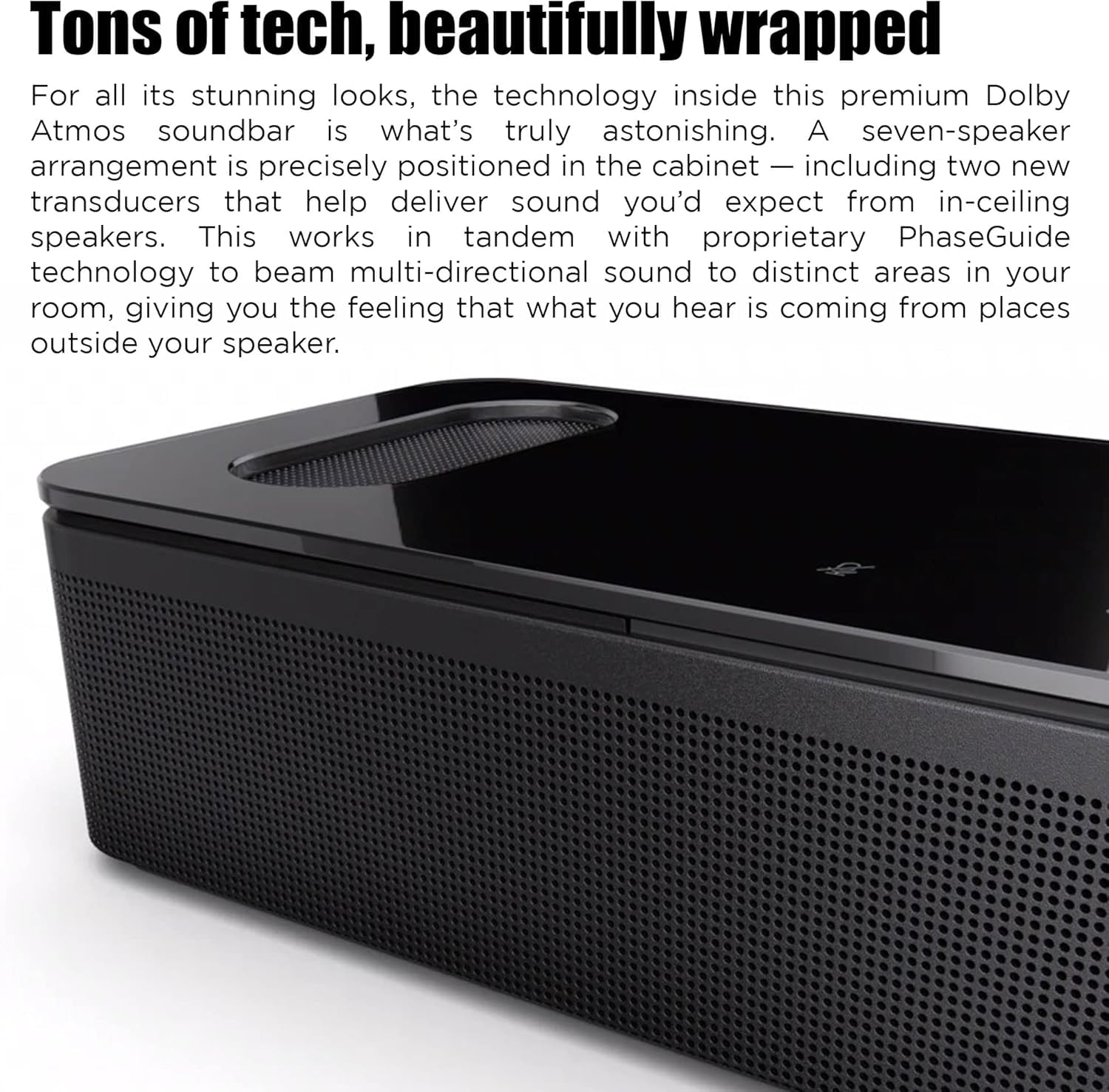 Bose ボーズ Smart Soundbar 900 Amazon.com: Bose Smart Soundbar 900 Dolby Atmos with Alexa
