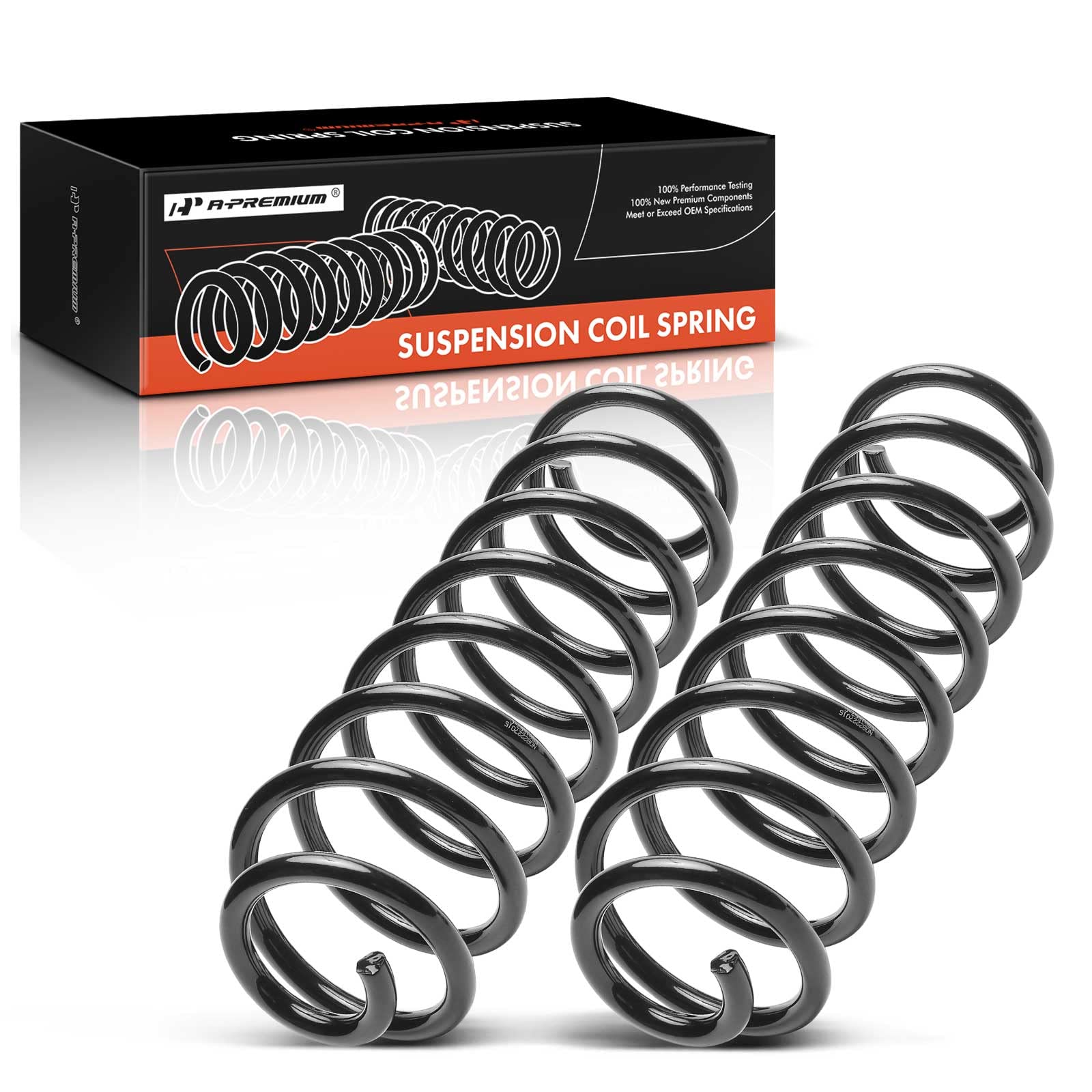 コイキング AR ③ Amazon.com: A-Premium 2Pcs Rear Suspension Coil Spring Set