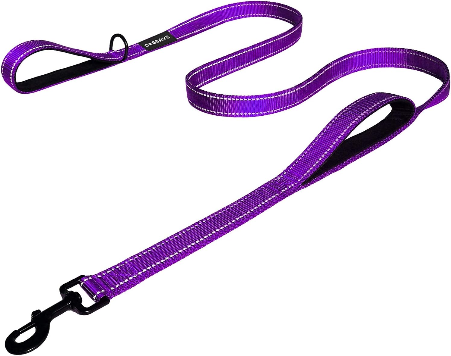 Dog Leash 6ft Long Traffic Padded Two Handle Heavy Duty Double Handles Lead for Training Control 2 Handle Leashes for Large Dogs or…