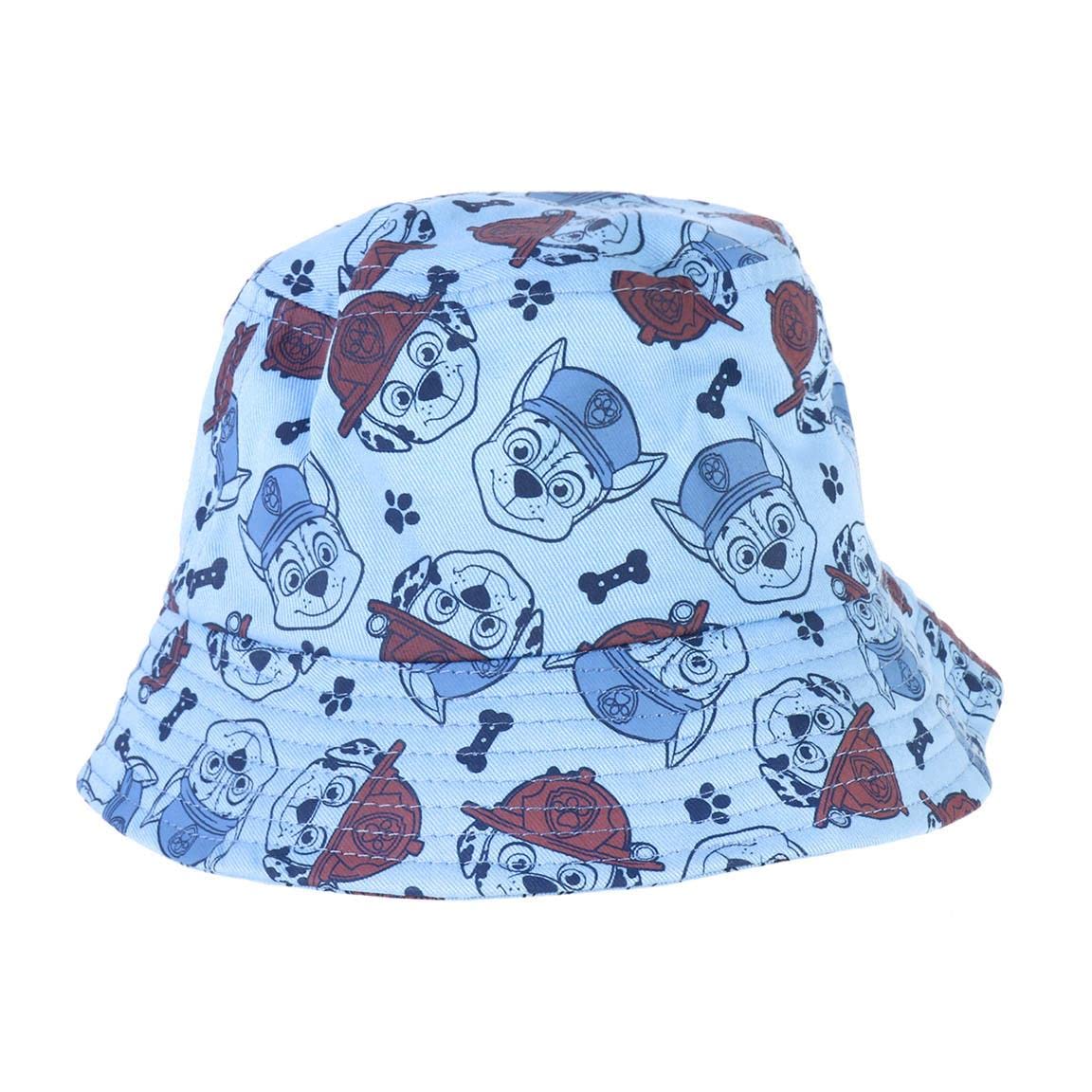 CERDÁ LIFE'S LITTLE MOMENTS Gorro de Pescador de La Patrulla Canina para Niños - Color Azul - Apto de 1 a 4 Años Sombrero de Pescador Estampado y Fabricado con 100% Algodón - Producto Original Diseñado en España