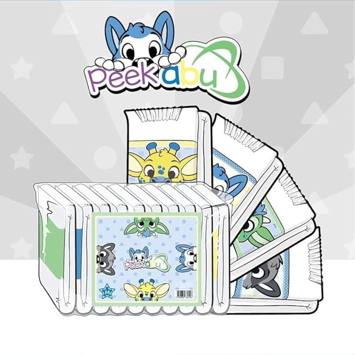 ABUniverse PeekABU Adult Diapers - Pack of 10 (XL+)