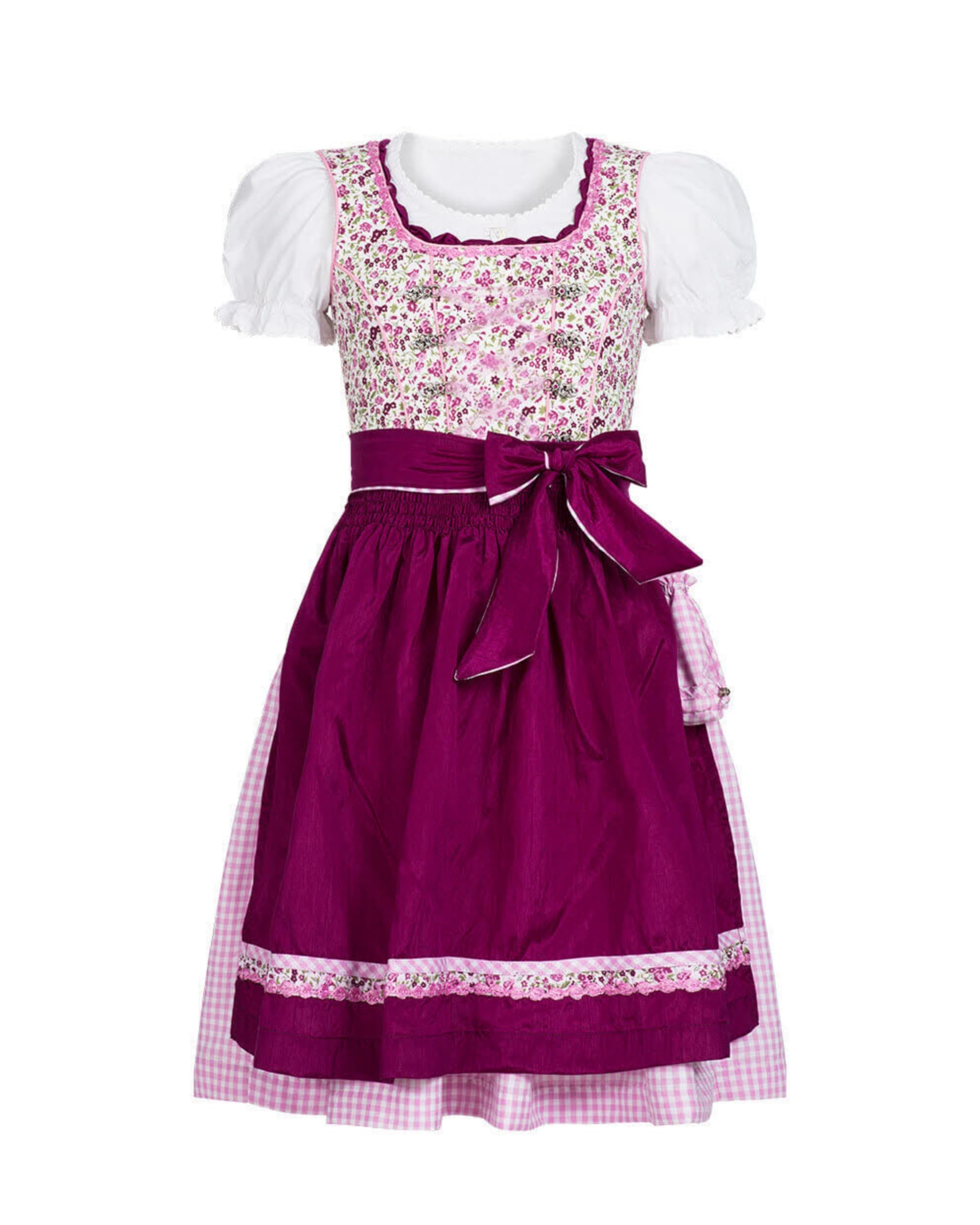 Nübler Kinderdirndl Nadja in Beere I Größen 80-176 86 B