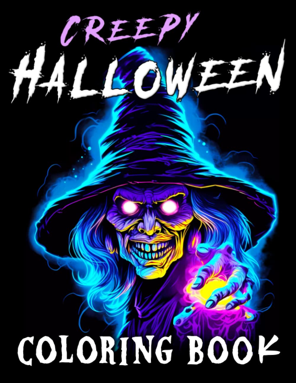 Amazon.com: Creepy Halloween: A Horror Coloring Book for Adults and ...
